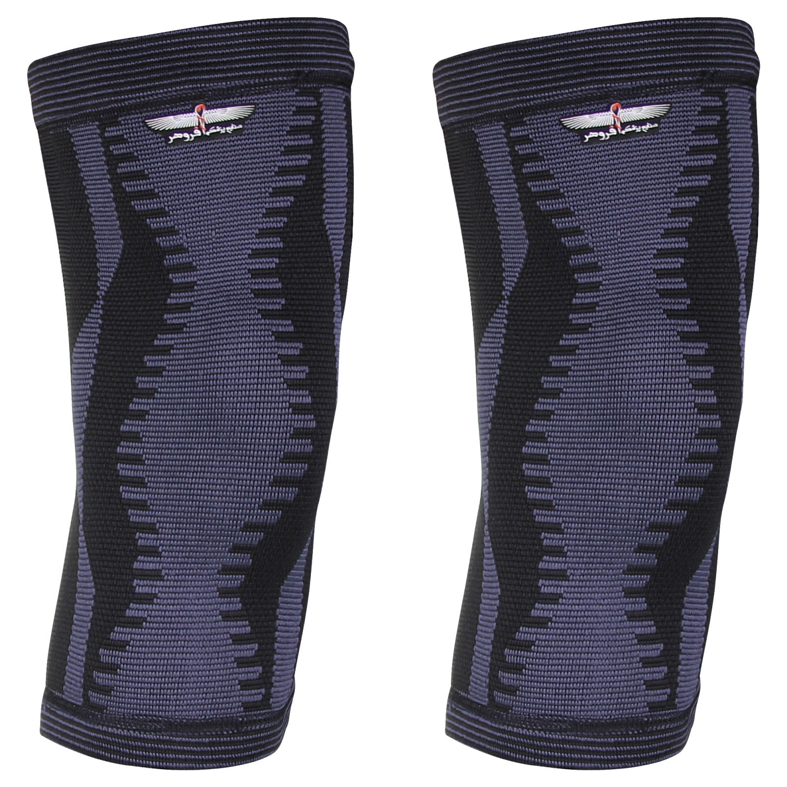 زانو بند طبی صنایع پزشکی فروهر مدل سی تکس کد KN111 بسته 2 عددی