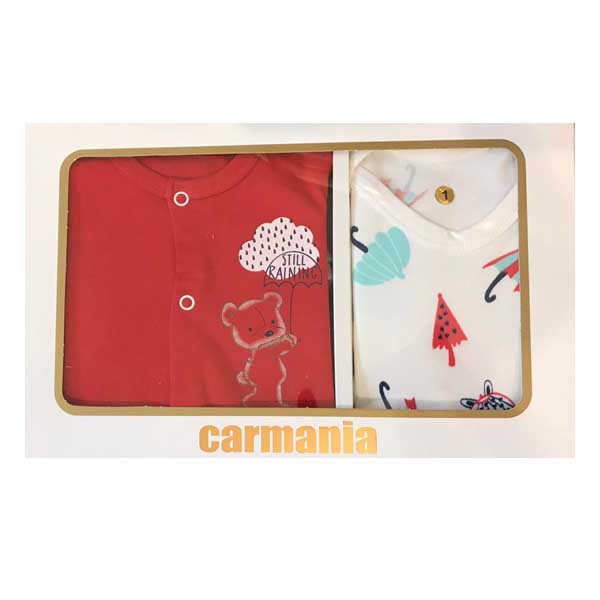 ست 5 تکه لباس نوزادکارمانیا طرح گلدوزی 0009