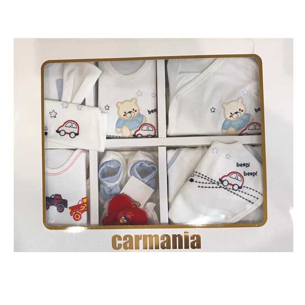 ست 19 تکه بیمارستانی کارمانیا طرح گلدوزی 0039