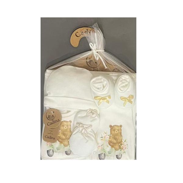 ست بیمارستانی ۸ تکه نوزادی طرح c0022