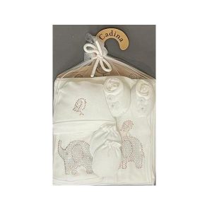 ست بیمارستانی ۸ تکه نوزادی طرح c0033